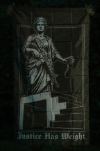 Justice Has Weight flag